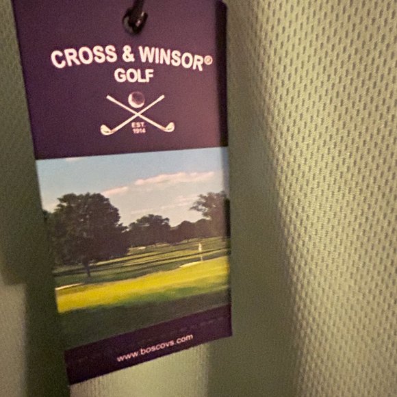 Cross & Winsor Men's Golf Shirt - Size L - Picture 4 of 5